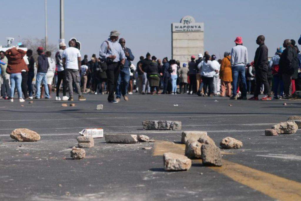 Community Stands United: Residents Protest Maponya Mall Shutdown Amidst Violence Surge