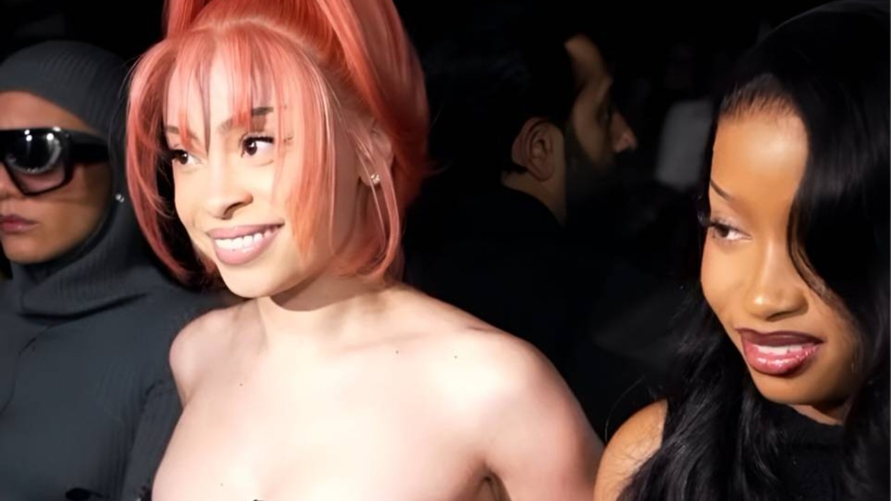 Uncle Waffles and Ice Spice at NYFW: A Moment of Awkwardness