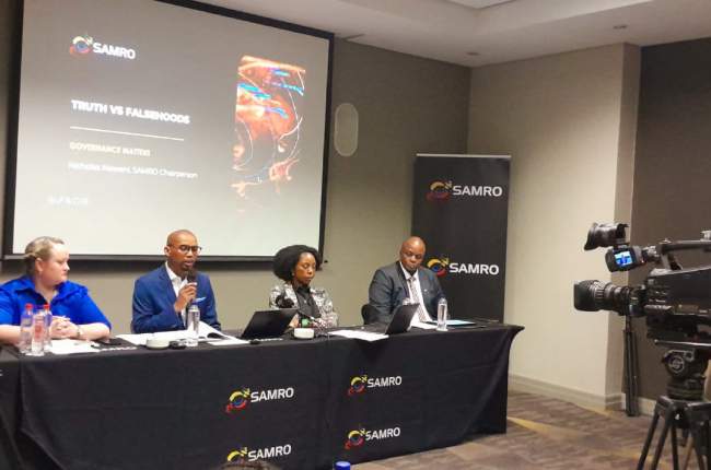 Artists protest SAMRO conference amid royalty fraud claims - ‘They are corrupt’