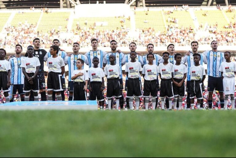 Messi's Heart Glows: A Tribute to Argentine Triumph Against Angola