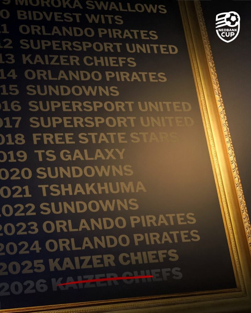 Nedbank Last 16 Draw: Chiefs Eliminate Themselves Early
