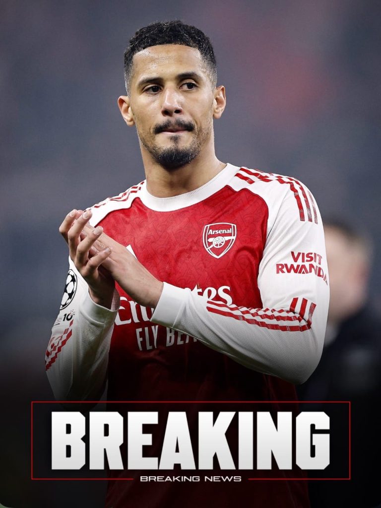 Arsenal's Double Blow: Saliba Injured as Lacroix Celebrates France Call-Up