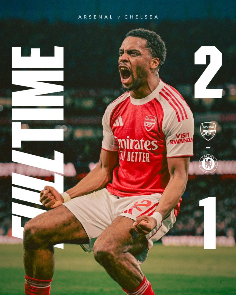 Reece James Reacts as Arsenal Dominates with Set Piece Mastery
