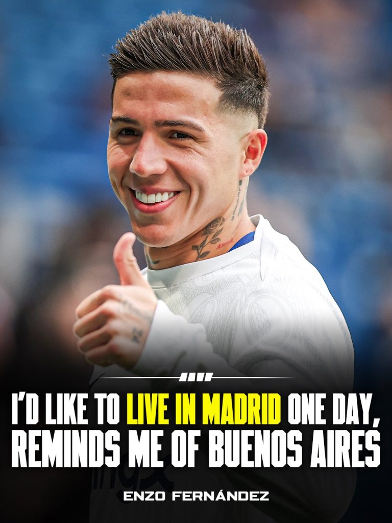 Enzo Fernández Ignites Transfer Speculation with Madrid Aspirations