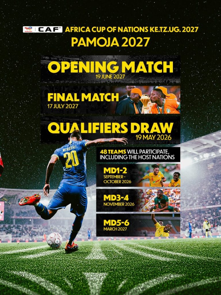 CAF Reveals Exciting Lineup for AFCON 2027