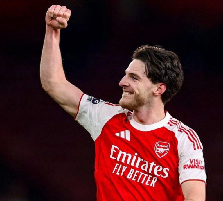 Declan Rice's Stellar Performance Drives Arsenal's Perfect Season to UCL Glory