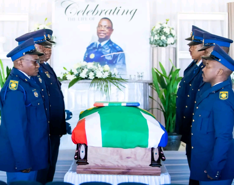 Remembering a Hero: SAPS Salutes Fallen Detective Commander at Libode Ceremony