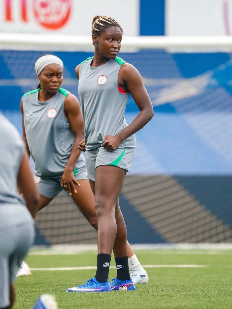 Rasheedat Ajibade Leads Super Falcons in Final Countdown to Senegal Clash