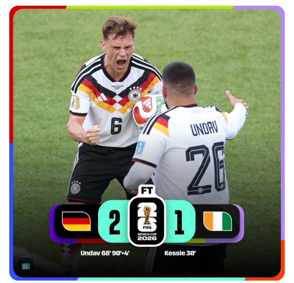 Germany Achieves Dramatic Quarterfinals Spot with Impressive 2-1 Comeback Over Ivory Coast