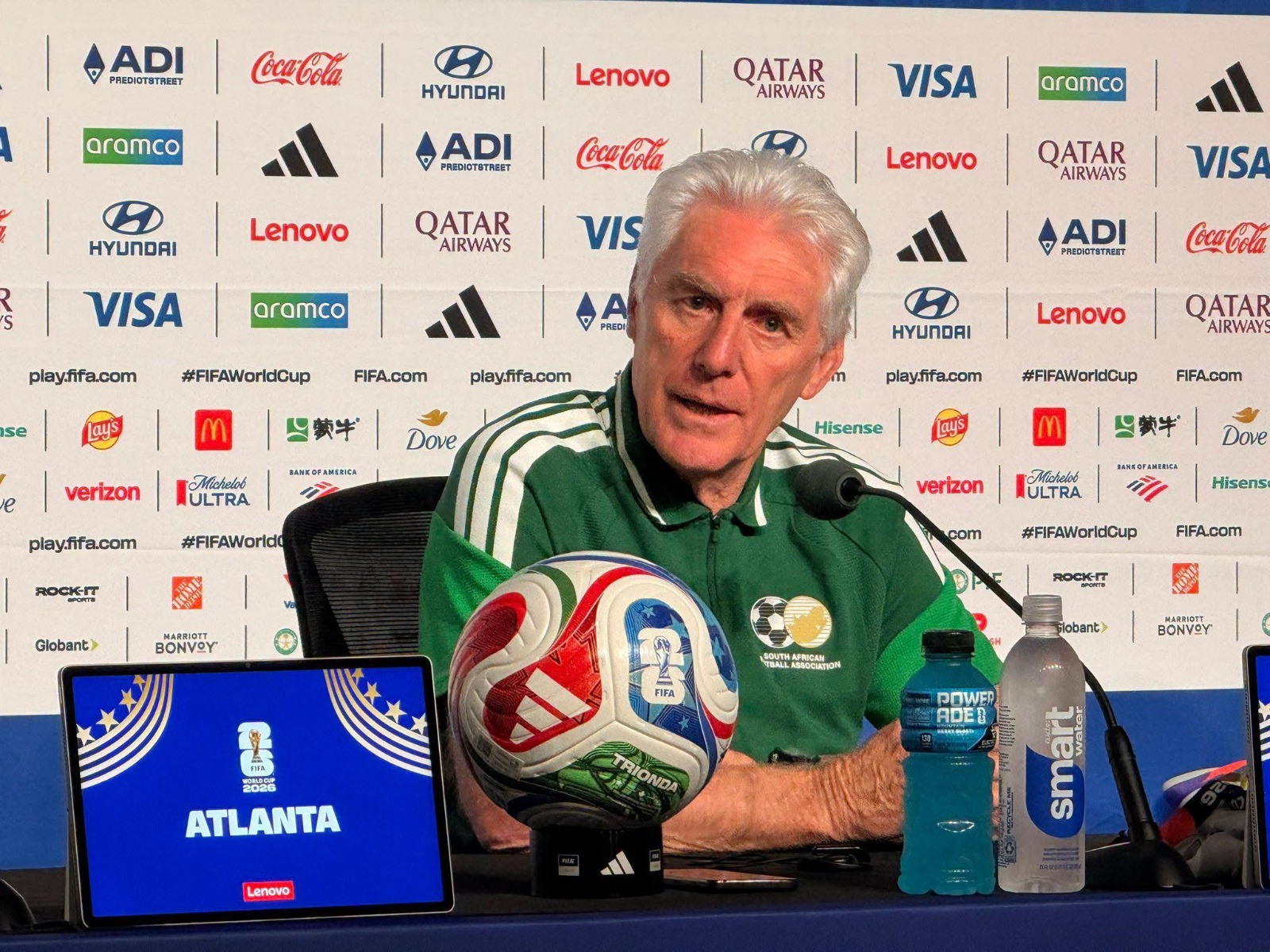 Broos Cheers on Bafana: Unity and Victory Take Center Stage