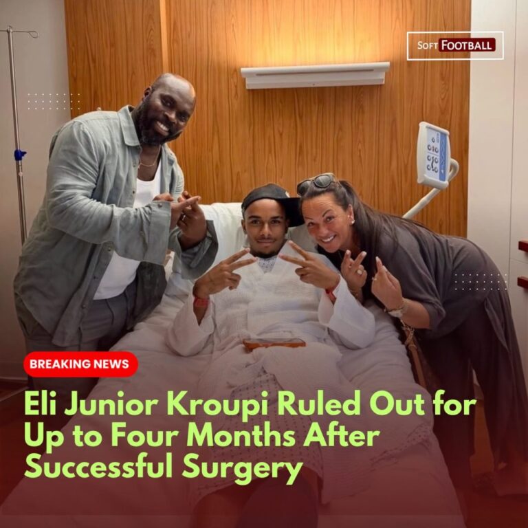 Bournemouth's Emerging Talent Eli Junior Kroupi Hits a Hurdle After Surgery