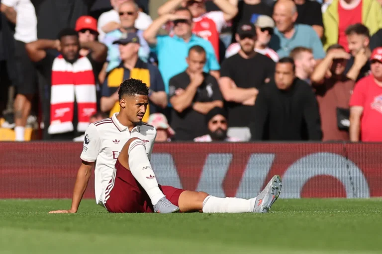 Arsenal Struggles as Saliba's Injury Strikes Post-World Cup