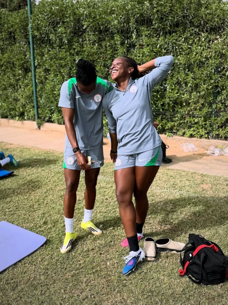 Super Falcons Unite: Oshoala, Ogbonna, Kanu, and Alozie Form a Stronger Team Ahead of Tanzanian Showdown