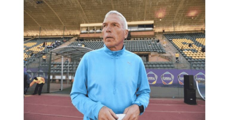 Middendorp Warns SAFA: Rethink Continuation of Hugo Broos in Bafana Bafana's Coaching Team