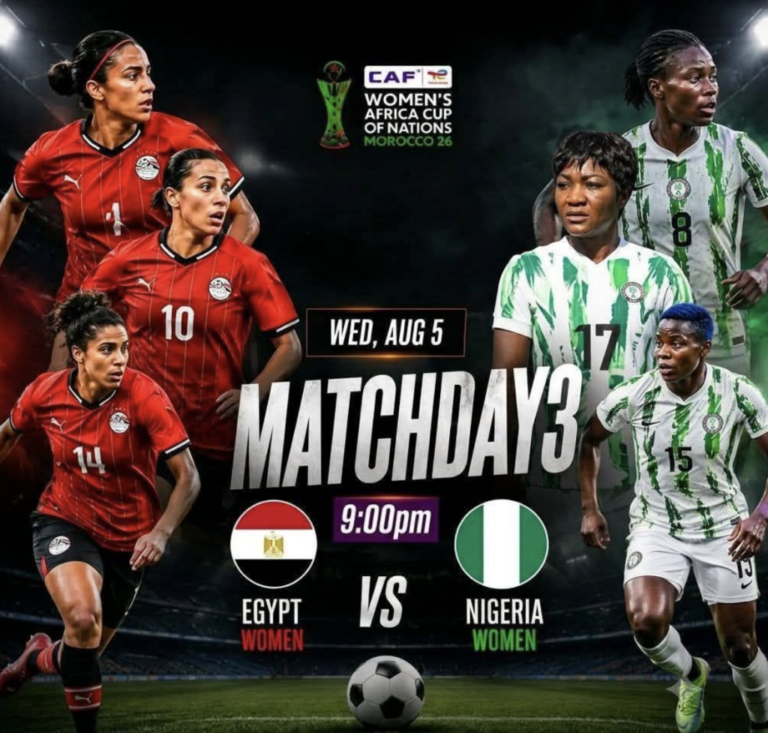 Falcons Prepare for Crucial WAFCON Clash Against Egypt as Echegini Remains Sideline