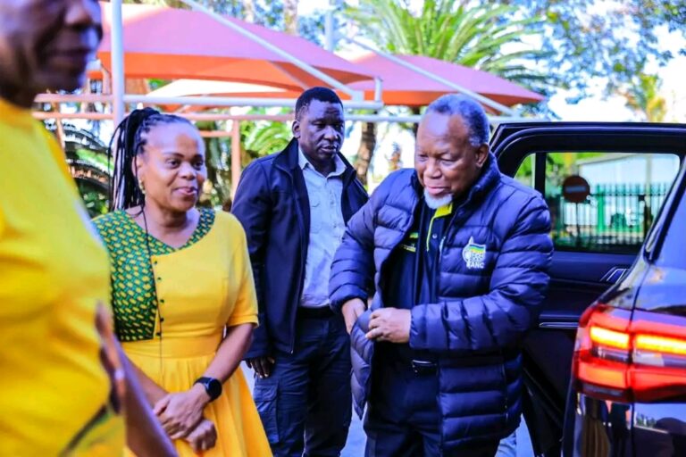 Kgalema Motlanthe Arrives in Polokwane for ANC's Limpopo Campaign Unveiling