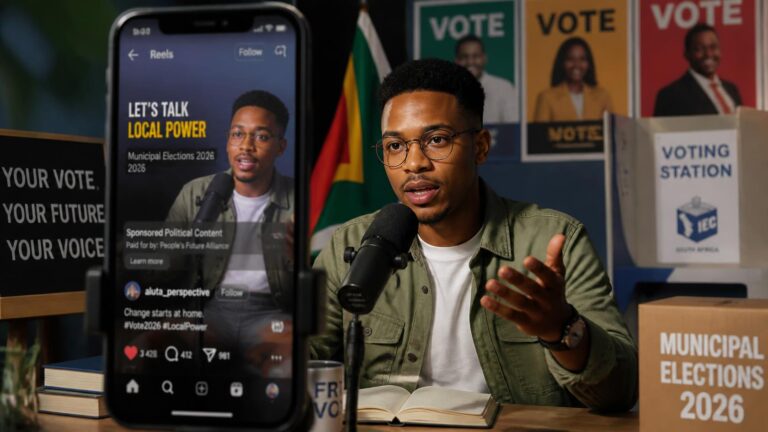 South African Influencers Urged to Disclose Political Affiliations Ahead of 2026 Local Elections