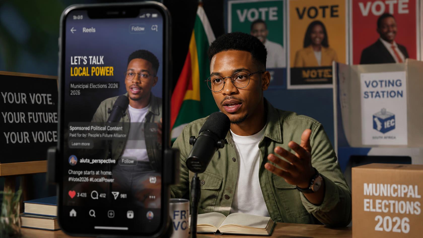 South African Influencers Urged to Disclose Political Affiliations Ahead of 2026 Local Elections