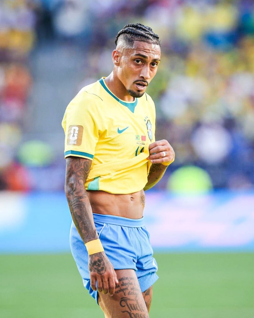 Raphinha Shines Bright: Ancelotti Highlights Brazil's New Captain's Rising Star