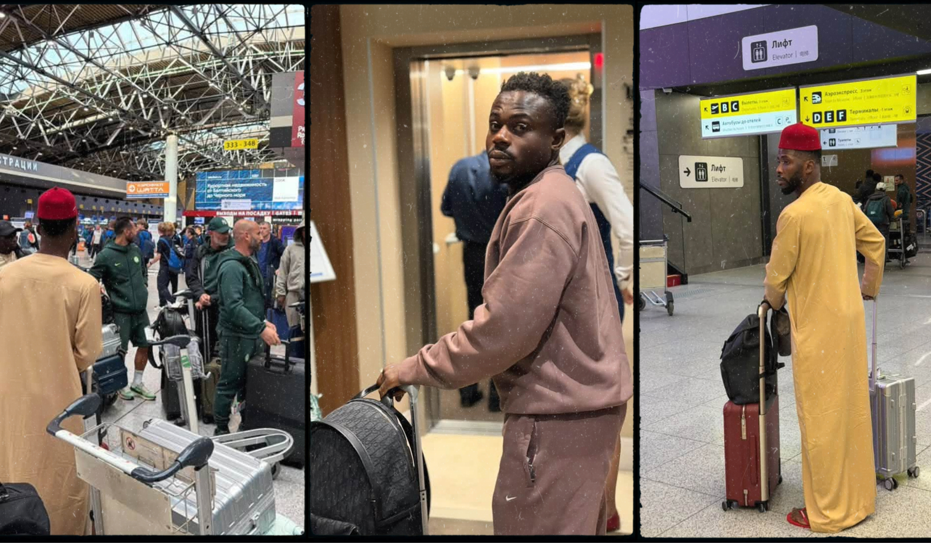 Super Eagles Land in Moscow: Prepping for a Friendly Showdown